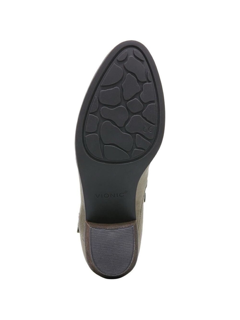 NWOB $169 Waterproof Vionic Cecily Suede Bootie - Stone - - Picture 6 of 13
